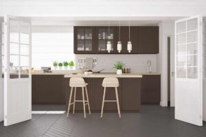 Cucine con isola e penisola.