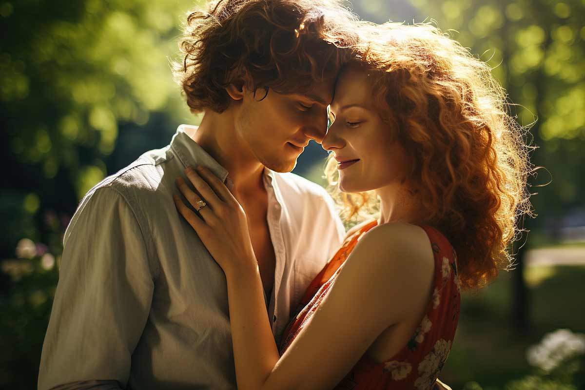 coppia romantica