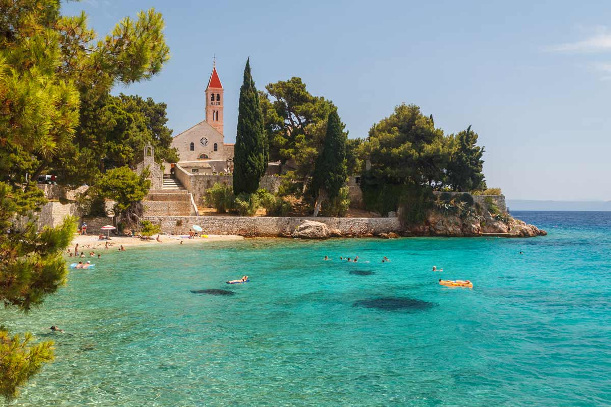 isola di brac in Croazia