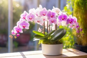 orchidea fioritura