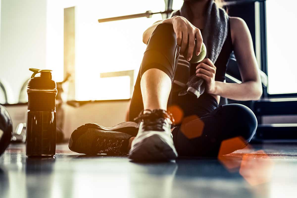 donna in palestra