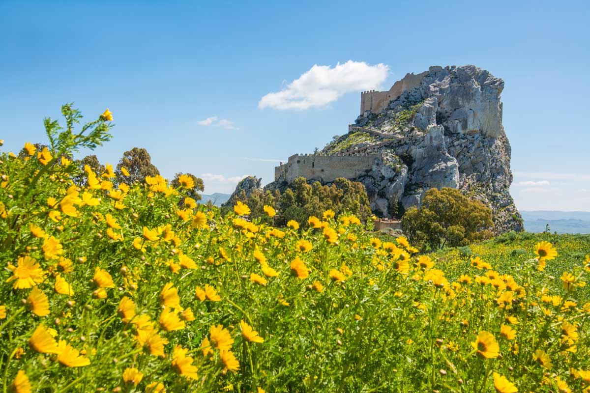 Castello di Mussomeli in Sicilia