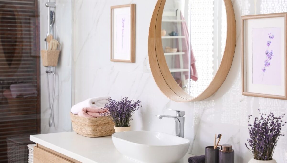 Lavanda in bagno