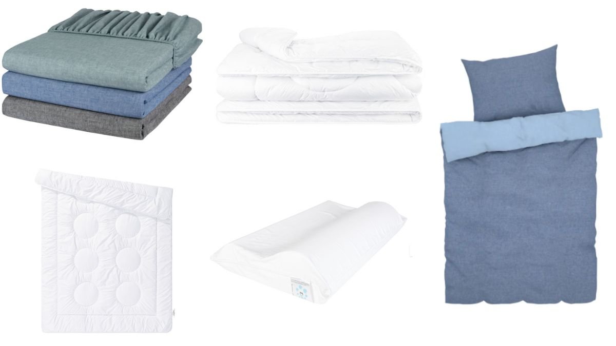 offerte sulla collezione di Lidl per la camera da letto 