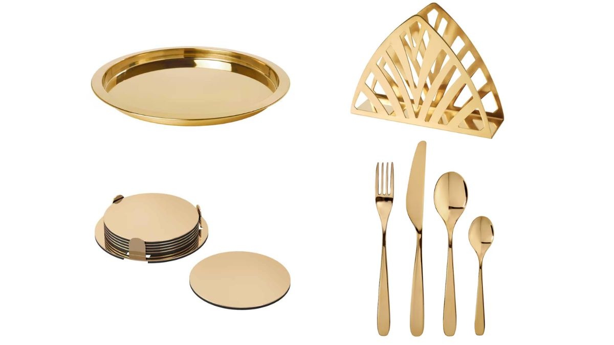 rendi unico il tuo capodanno con gli accessori Ikea per la tavola