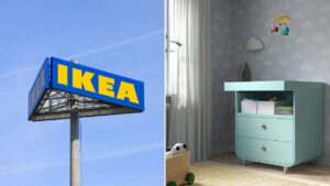 scopri il fasciatoio di Ikea MYLLRA
