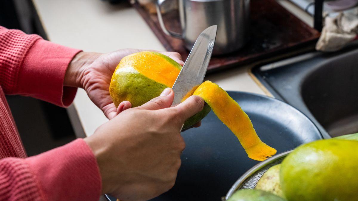 come usare la buccia del mango per concimare l'orchidea