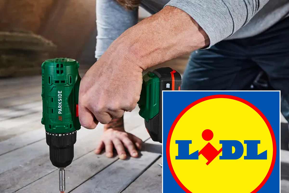 trapano Parkside in offerta da Lidl