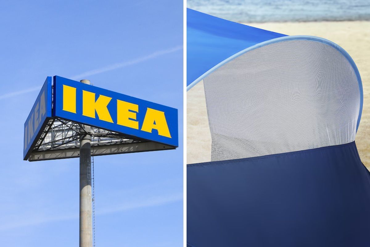 Il parasole IKEA che blocca il 98% dei raggi UV e si monta in 30 secondi