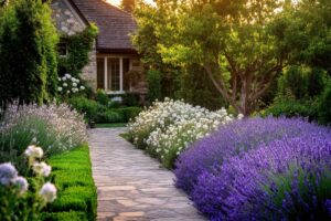 Crea un’aiuola solo con lavanda