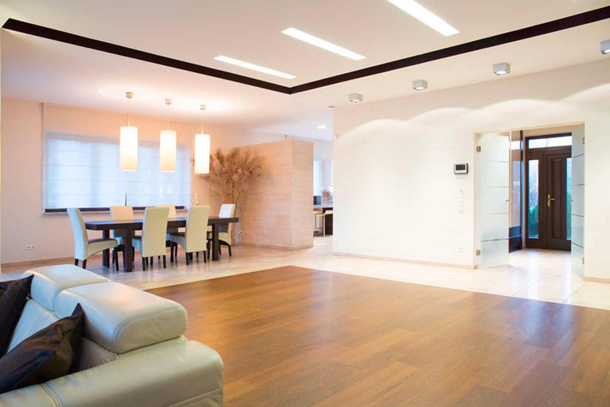 open space illuminato