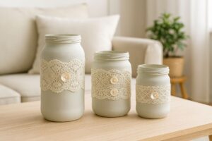 Shabby chic per l’estate: vasi e cornici bricolage semplici
