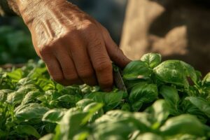Potatura del basilico a giugno: quando e come farla
