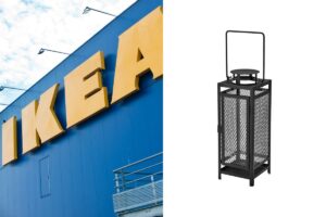 Atmosfere romantiche con BERGGRAN Ikea: la lanterna antracite ora in super offerta