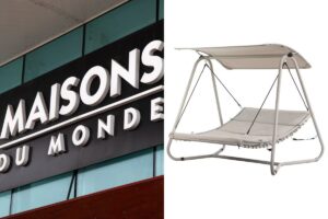 In sconto il dondolo Maisons du Monde che trasforma il terrazzo in un angolo di paradiso