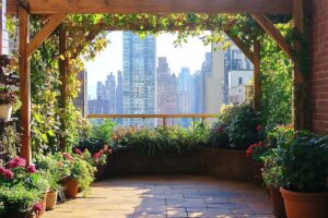 Le piante rampicanti che resistono al sole cocente: ombra naturale sul balcone