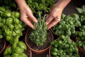 Concimare le piante aromatiche d'estate