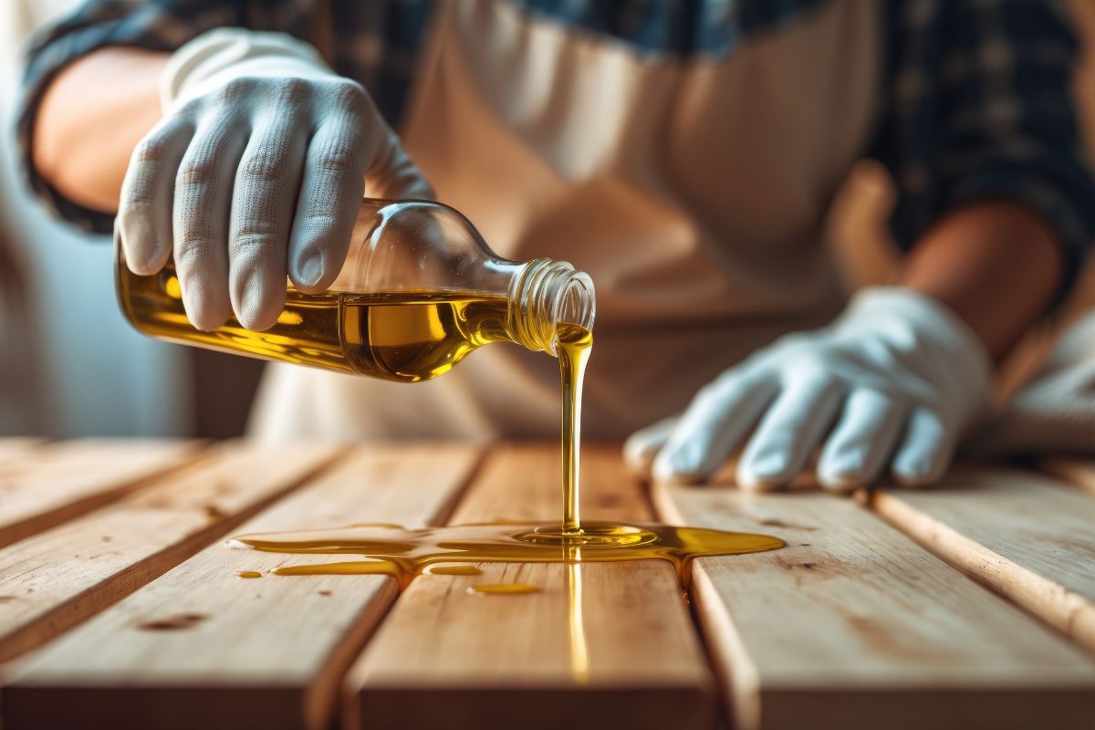 olio per lucidare mobili