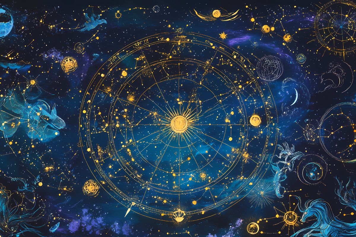 segni zodiacali eleganti