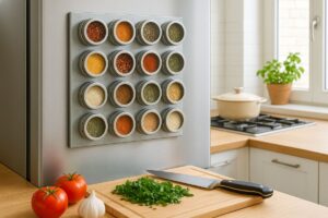 Il progetto più divertente dell’estate: costruisci un porta-spezie magnetico da parete