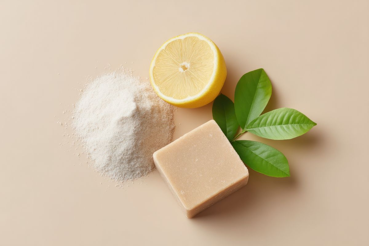 eliminare macchie con ingredienti naturali 