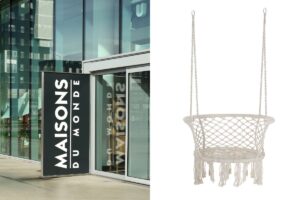 Boho chic in casa: la sedia sospesa Outsunny di Maisons du Monde che conquista tutti