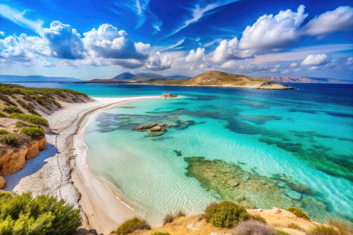 spiagge non affollate della grecia 