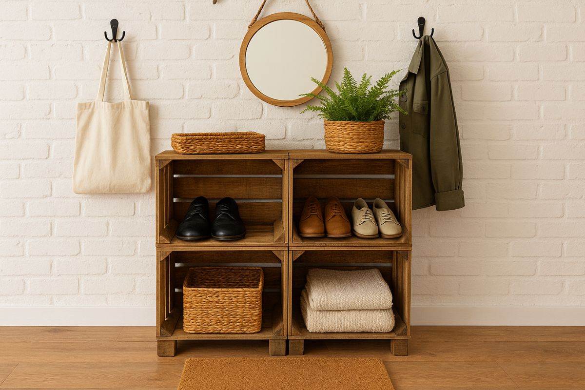 mobile per ingresso DIY