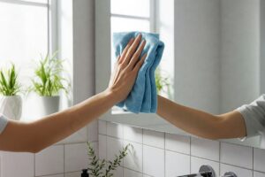 Il mix naturale per pulire vetri e specchi senza lasciare aloni