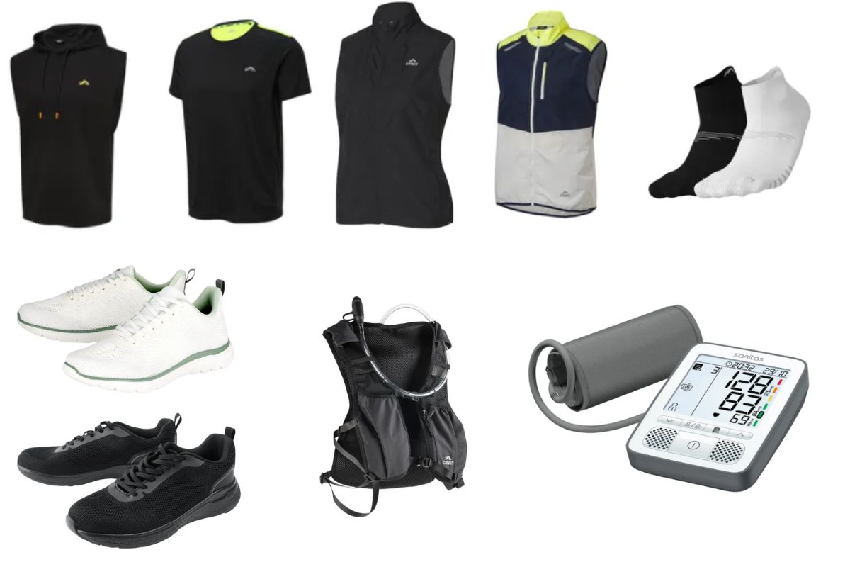scopri le offerte sull'abbigliamento sportivo di Lidl