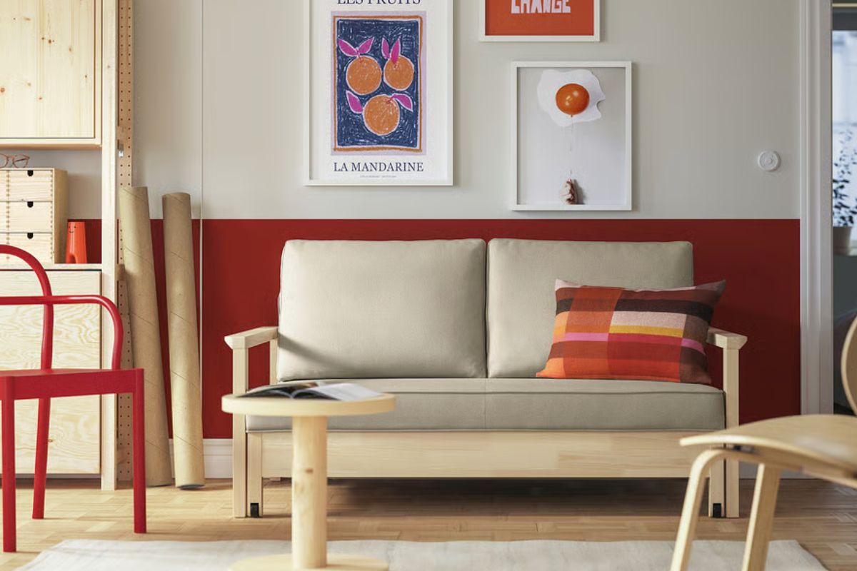 scopro il divano letto Ikea