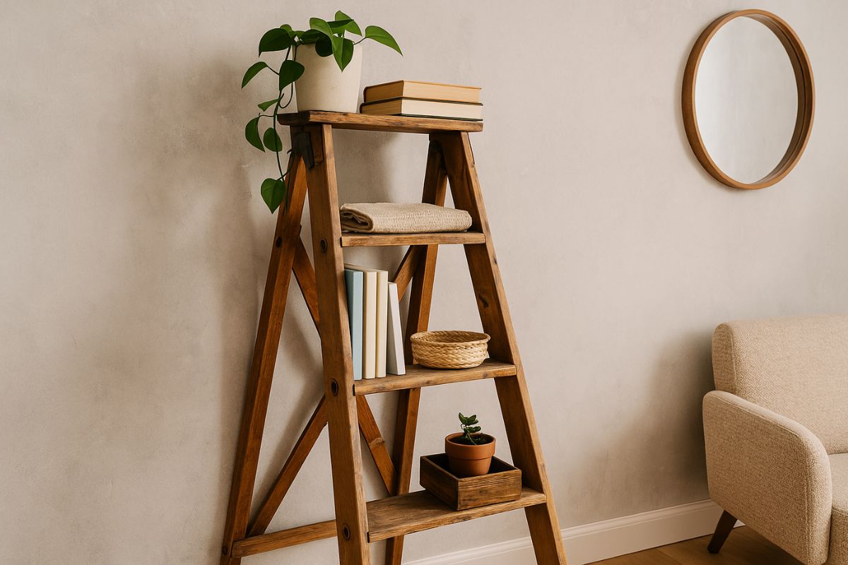 come usare una vecchia scala 