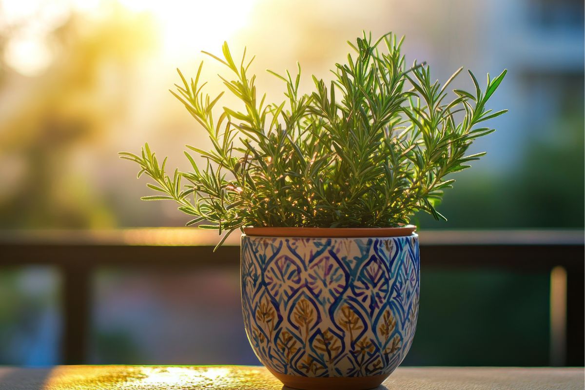 come curare rosmarino in balcone 