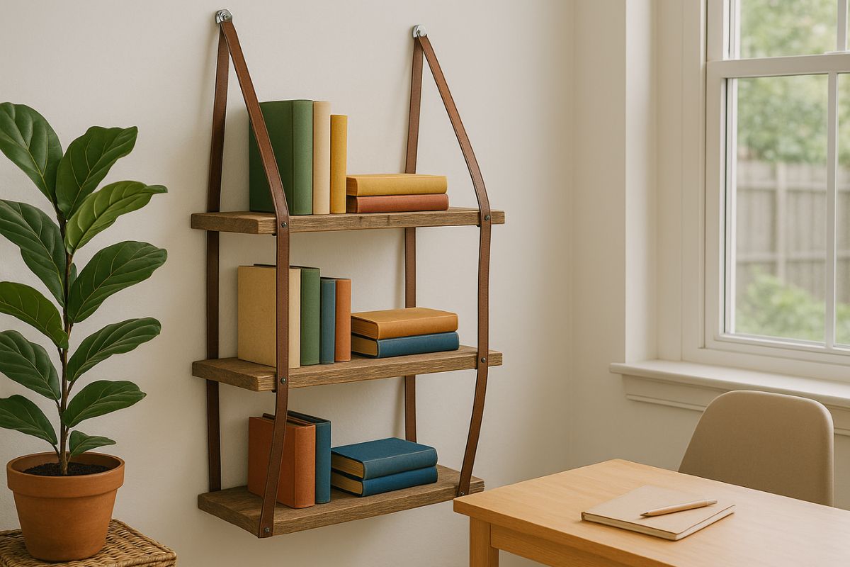 scopri come creare una libreria sospesa